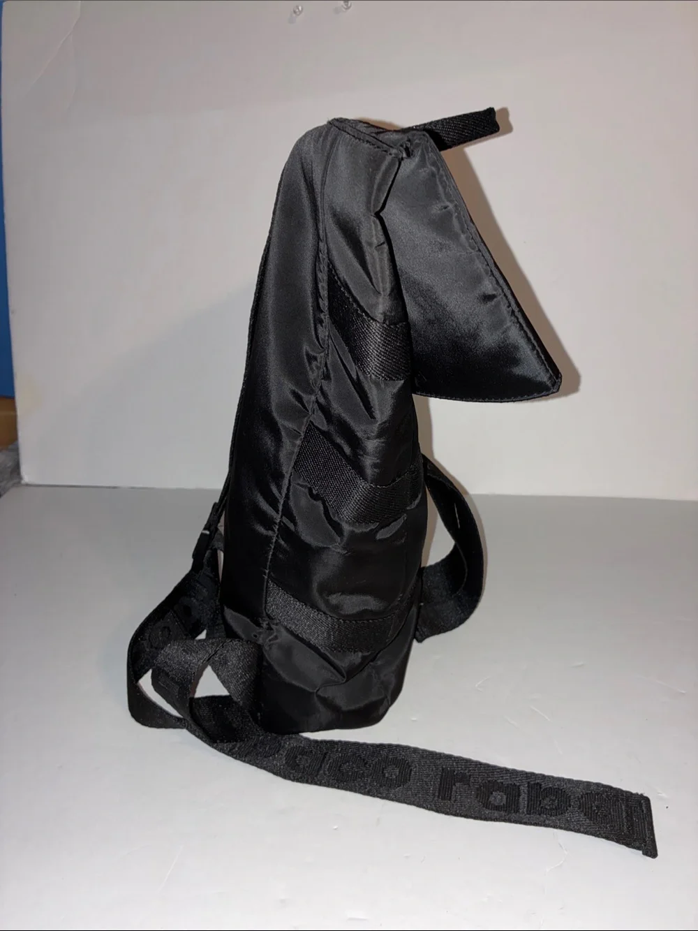Paco Rabanne Black Nylon Phantom Backpack, Men’s or Unisex